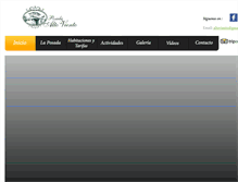 Tablet Screenshot of posadaaltoviento.com